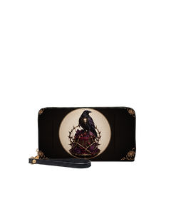 Raven Rite Long Zip Wallet
