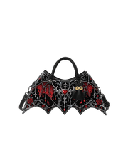 Crimson Oath Bat Wing Bag