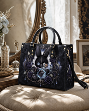 Vialfable Leather Handbag
