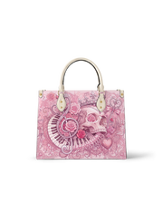 Pink Sonata Leather Handbag