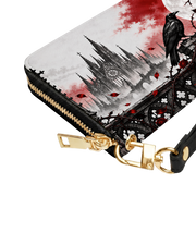 Raven Rose Long Zip Wallet