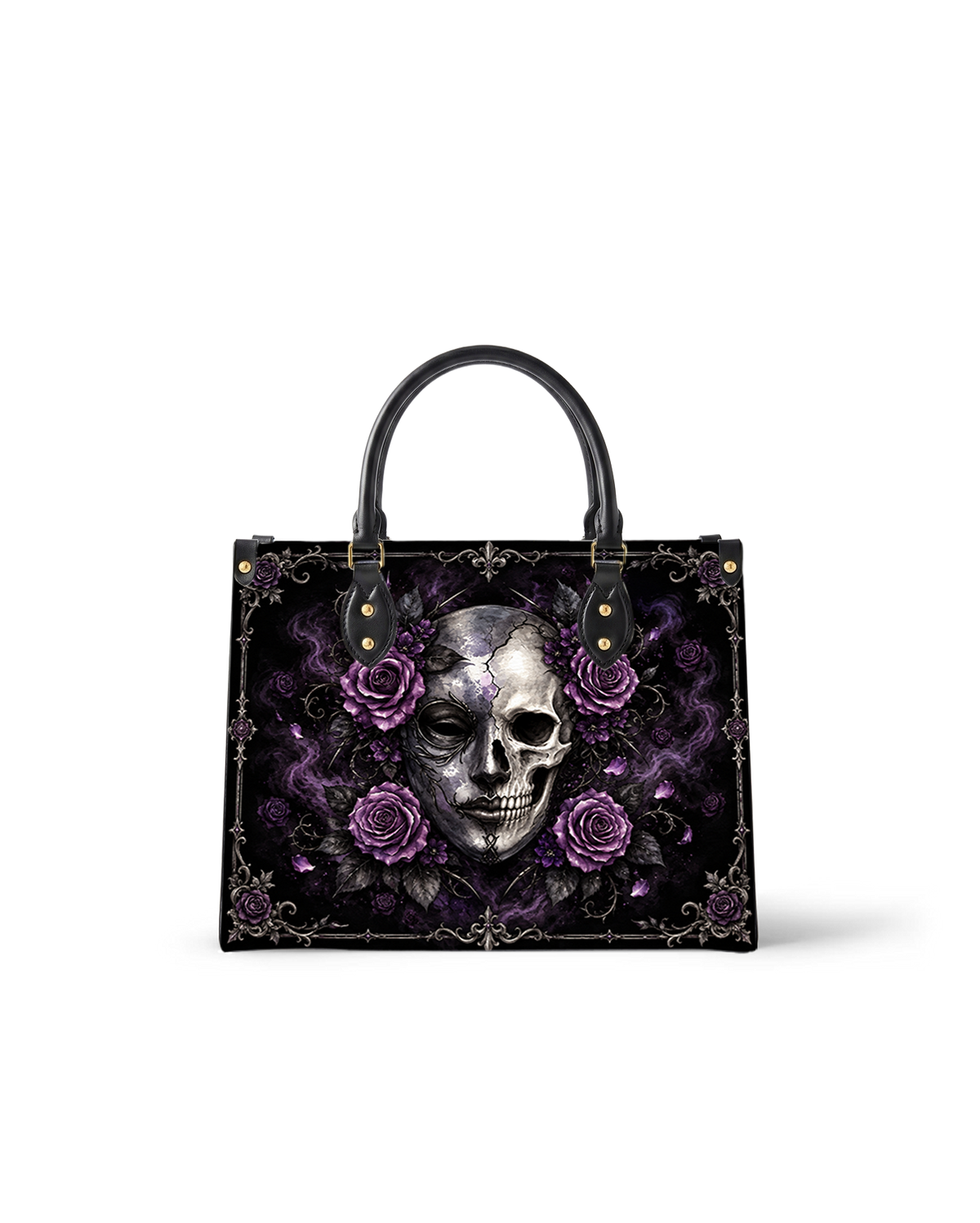 Morphos Veil Leather Handbag