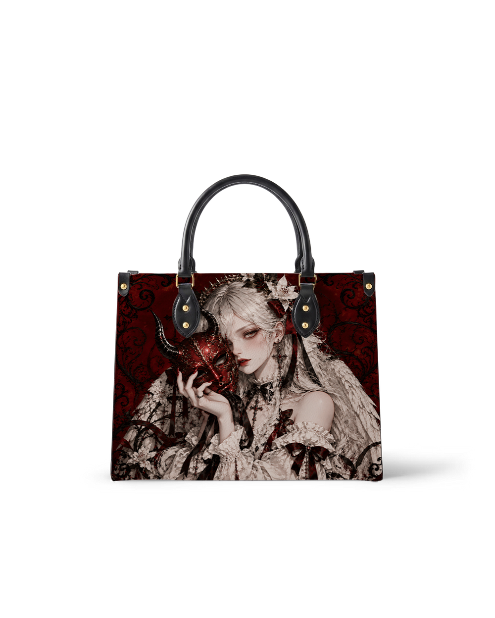 Dark Muse Leather Handbag