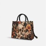 Funeral Lily Leather Handbag