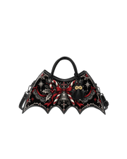 Ribbon Cane Bat Wing Bag