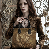 Death's Nap Leather Handbag