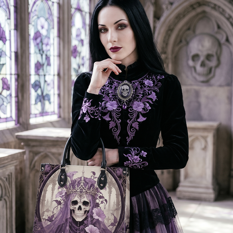 Veil Leather Handbag