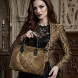 Death's Nap Leather Handbag