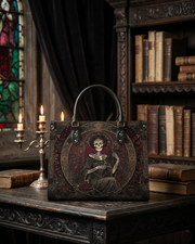 Below the bustle Leather Handbag