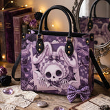 SugarSkul Leather Handbag