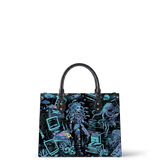 Abyssal Glitch Leather Handbag｜Ocean Conservation Edition