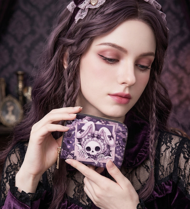"SugarSkull" Mini Wallet