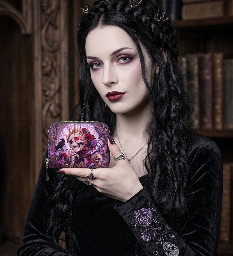 Purple Reign Mini Wallet