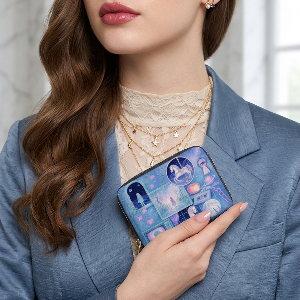 Moon Reverie Mini Wallet