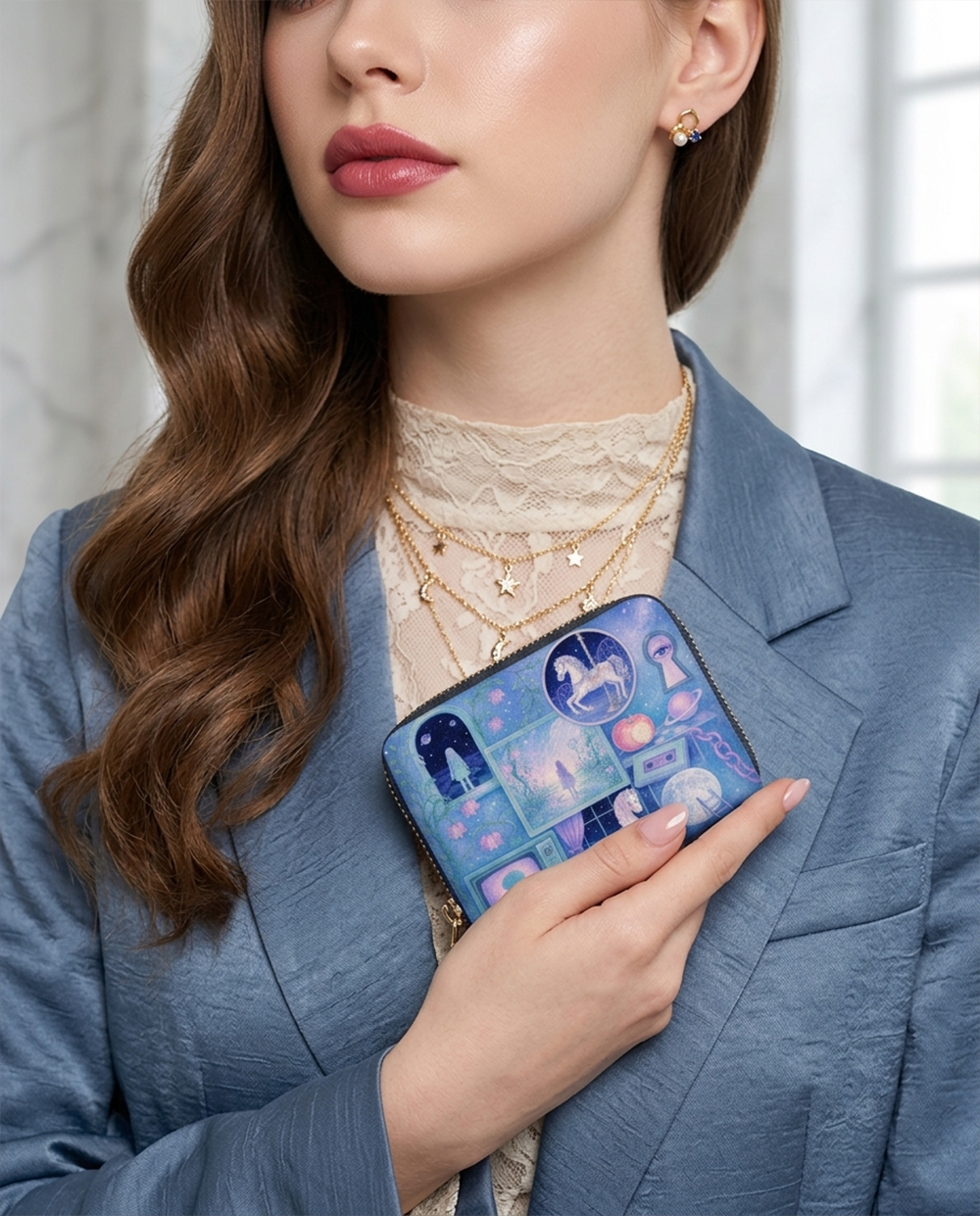 Moon Reverie Mini Wallet