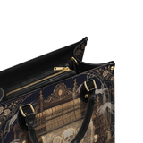 Necroweave Leather Handbag