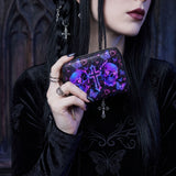 Neon Skull Mini Wallet