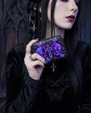 Neon Skull Mini Wallet