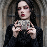Bone Scroll Mini Wallet