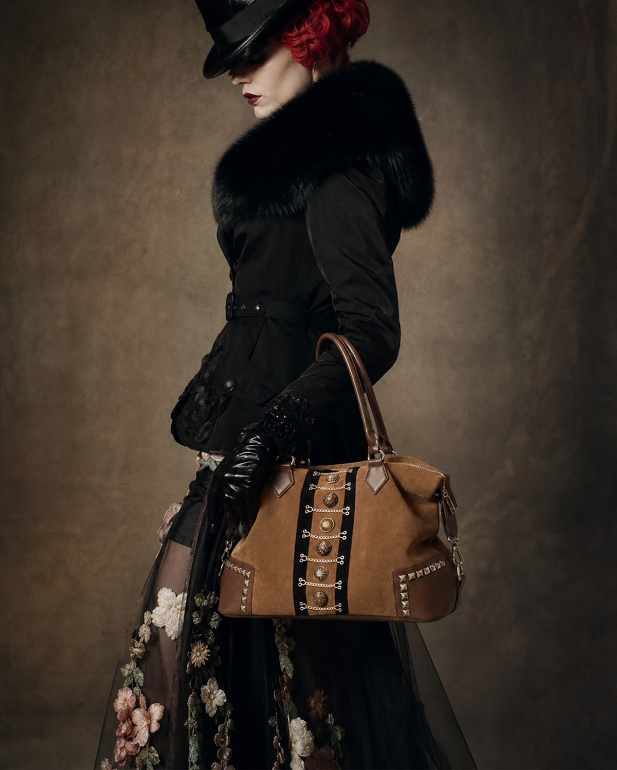 Western Vintage Rivet Tote