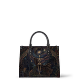 Long live life Leather Handbag