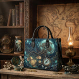 "Abyssal Wraith" Leather Handbag