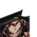 Gilded Leather Handbag