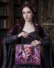 Purple Reign Leather Handbag