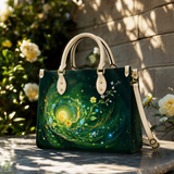 Moonwood Swirl Leather Handbag