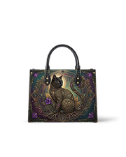 TwilightVine Leather Handbag