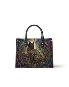 TwilightVine Leather Handbag