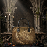 Death's Nap Leather Handbag