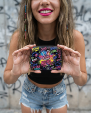 DIY Paint-Your-Own Rebel Bunny Bag (Paints Not Included) Mini Wallet