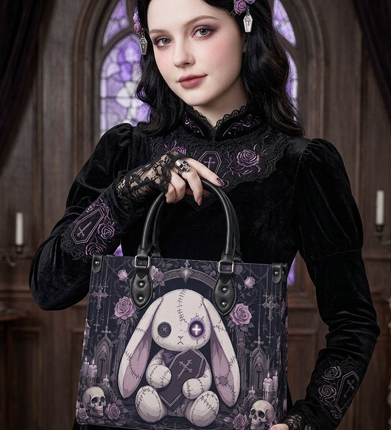 "Mournbun" Leather Handbag