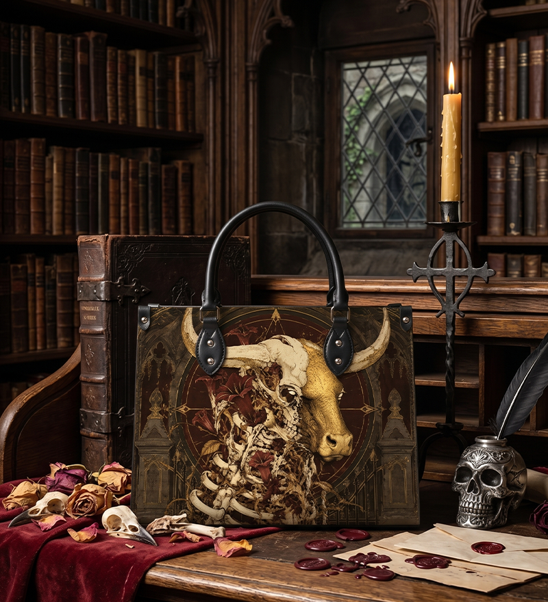 Taurus｜Aurum Leather Handbag