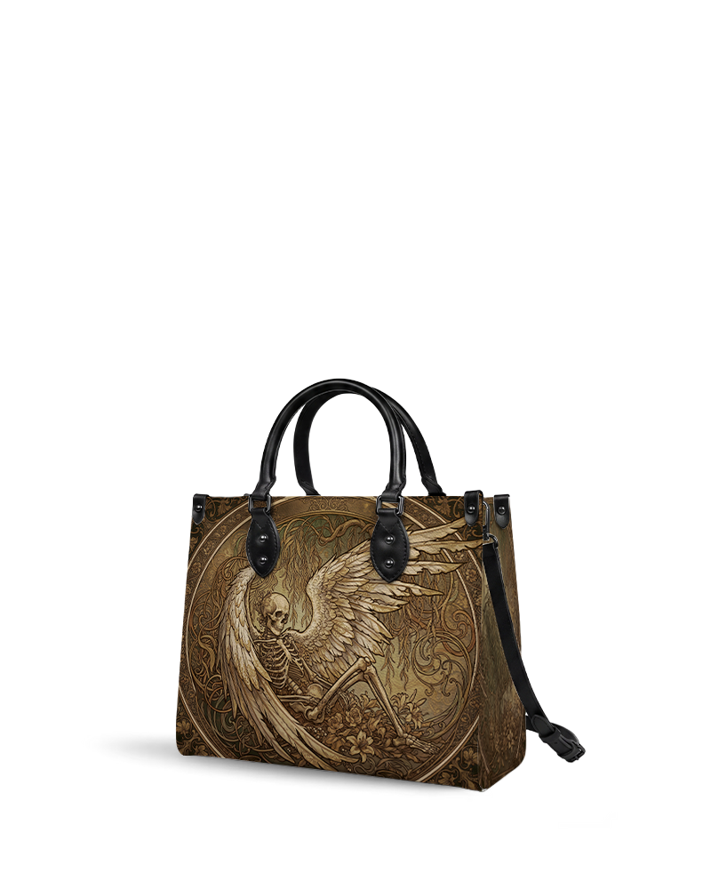 Death's Nap Leather Handbag