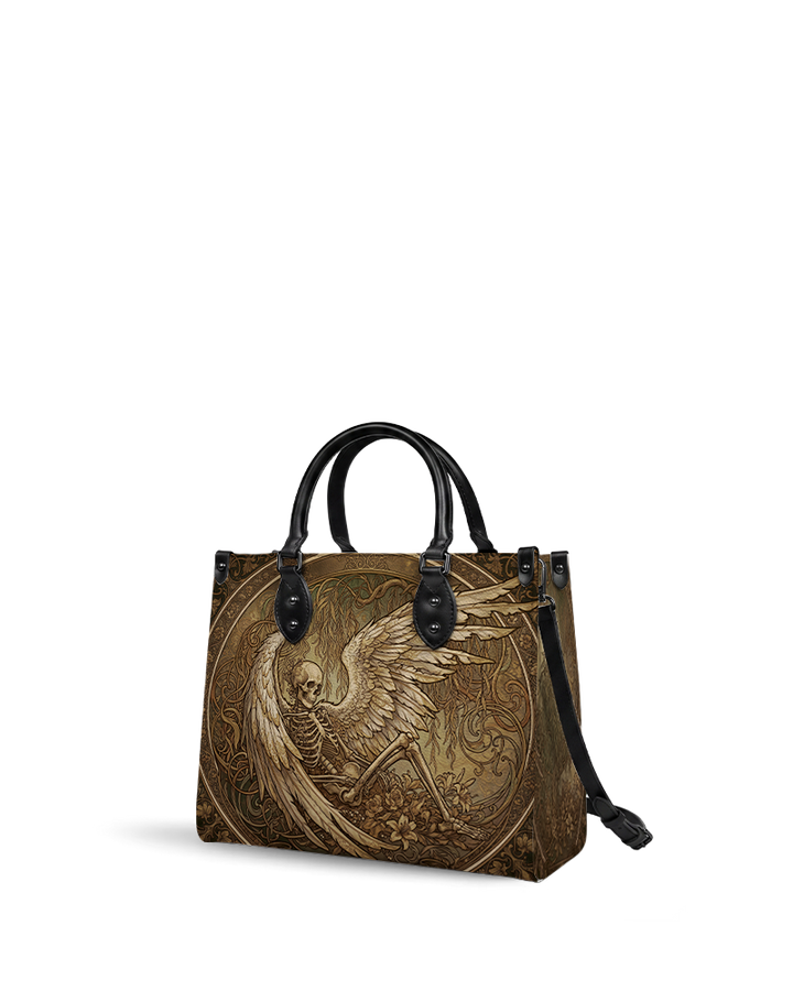 Death's Nap Leather Handbag