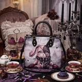 "Weeping Bunny" Leather Handbag