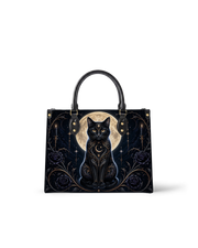 Moon Oracle Leather Handbag