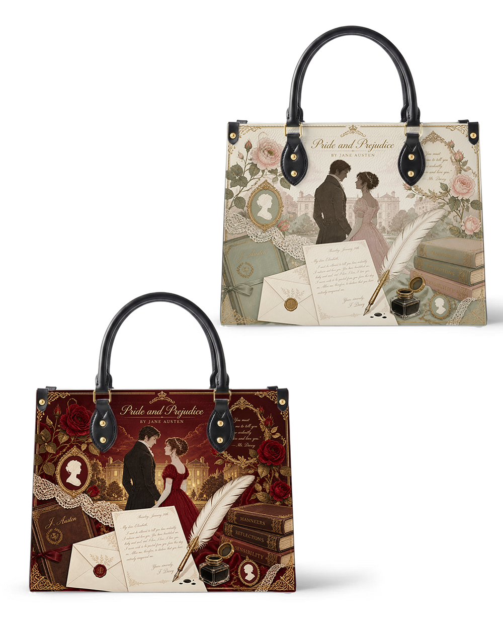 Pride and Prejudice Dual-Persona Tote