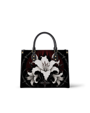 Thorn Lily Leather Handbag