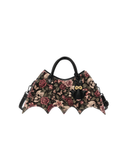 Floral Remains Bat Wing Bag
