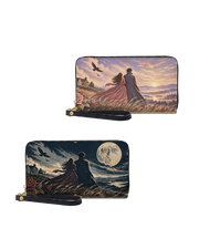 Fading Devotion  Long Zip Wallet