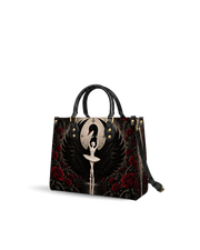 Rose Waltz Leather Handbag
