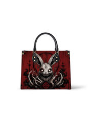 Tenebris Vael Leather Handbag