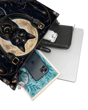 Moon Oracle Leather Handbag