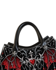 Crimson Oath Bat Wing Bag