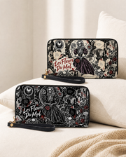 Shadow Bloom Long Zip Wallet
