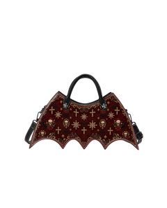 Crimson Hallow Bat Wing Bag