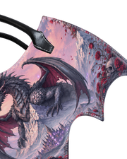 Crimson Dragon Realm Bat Wing Bag